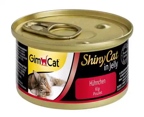 GIMCAT SHINYCAT IN JELLY KIP 70 GRAM GIMCAT