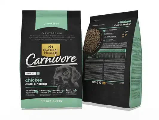 NATURAL HEALTH DOG CARNIVORE PUPPY (2 KG.)