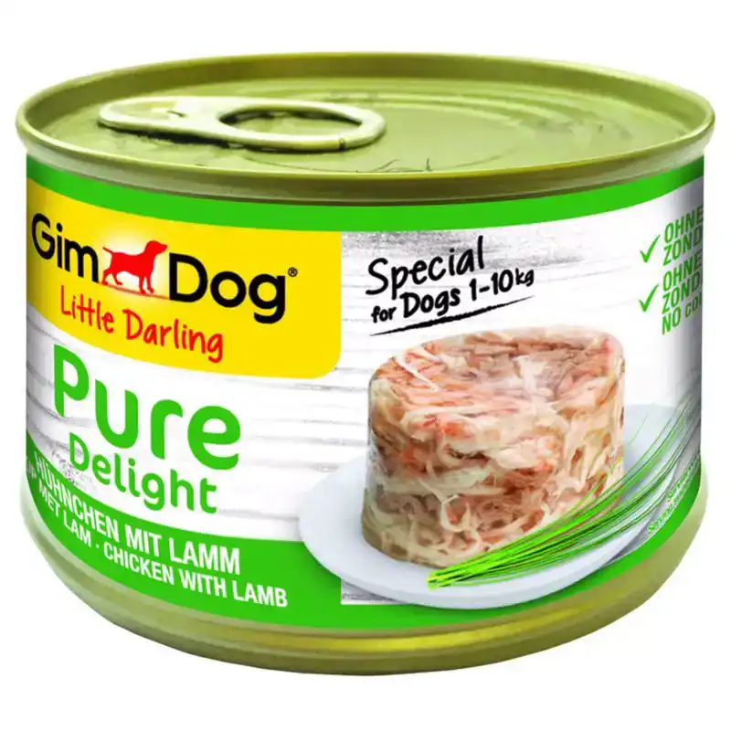 GIMDOG LITTLE DARLING PURE DELIGHT KIP MET LAM 150 GRAM LITTLE DARLING