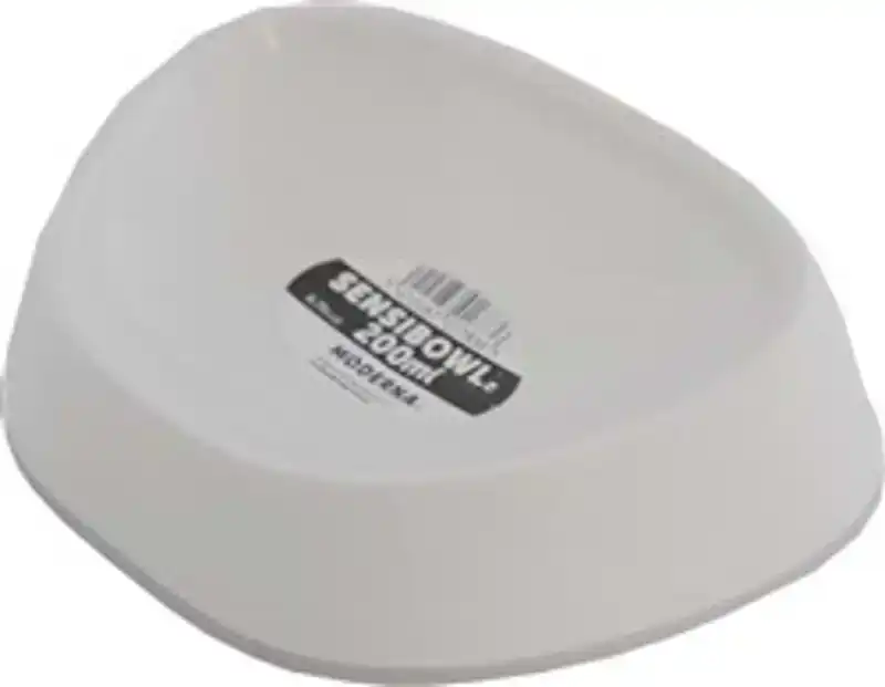 EETBAK KAT SENSI BOWL 200 ML WIT