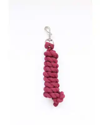 KATOENEN HALSTERTOUW BORDEAUX