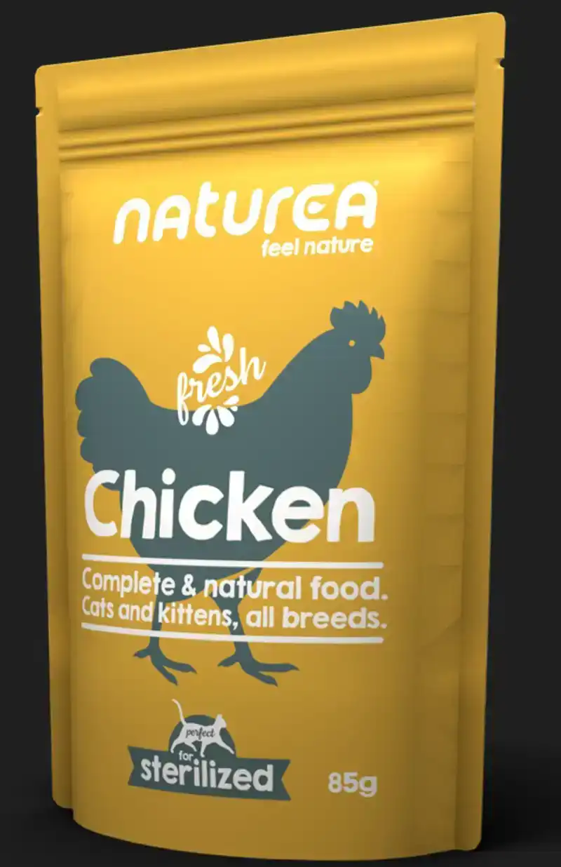 NATUREA CAT WET FOOD CHICKEN 85 GR
