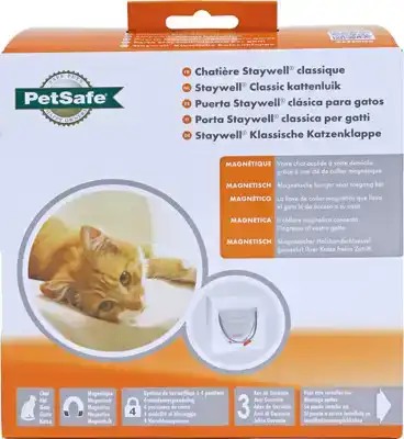 PETSAFE KATTENLUIK MAGNEETSLOT WIT 932