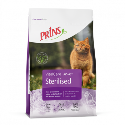 PRINS VITALCARE STERILISED KAT 4 KG