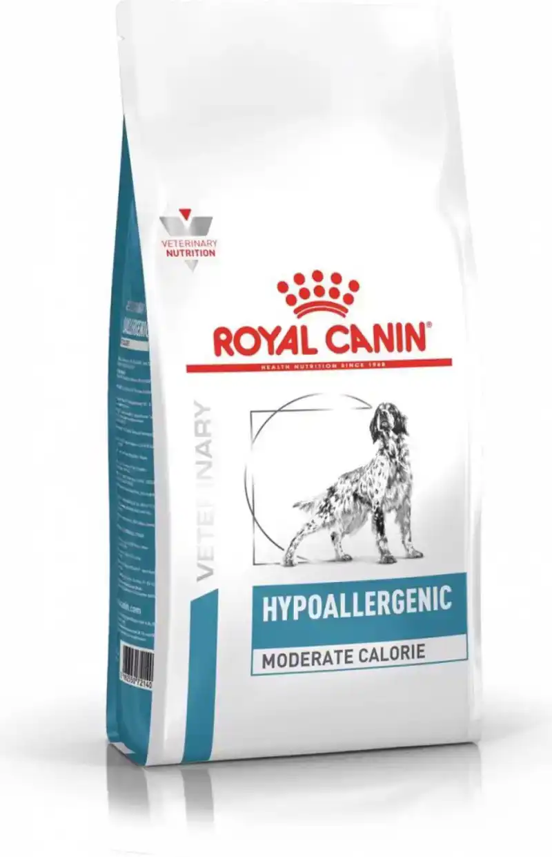 ROYAL CANIN HYPOALLERGENIC MODERATE CALORIE HOND 1,5KG