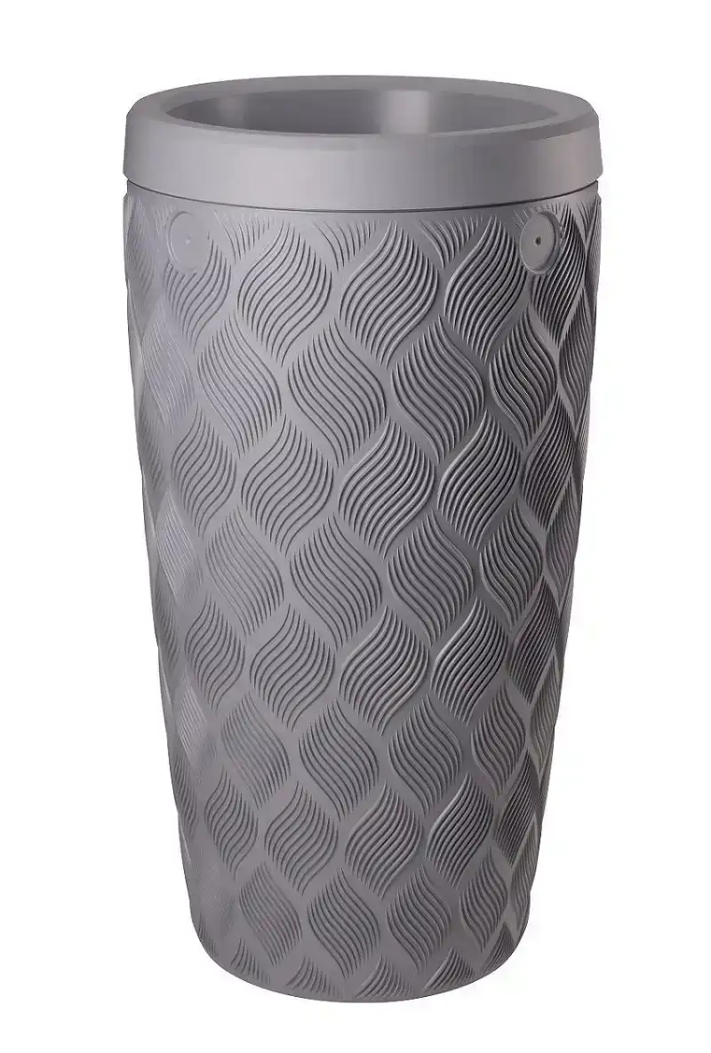 REGENTON FLOW PLATINUMGRIJS 240L, INCL.PLANTENBAK