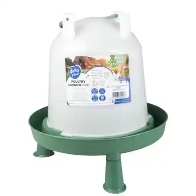 DUVOPLUS DRINKKLOK ECO SCHROEF MET HANDVAT & POOTJES 7L GROE