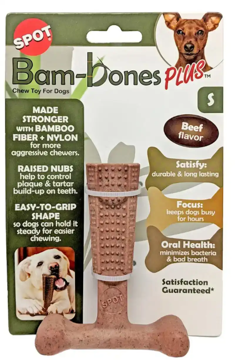 SPOT BAMBONES EASY GRIP BEEF SMALL