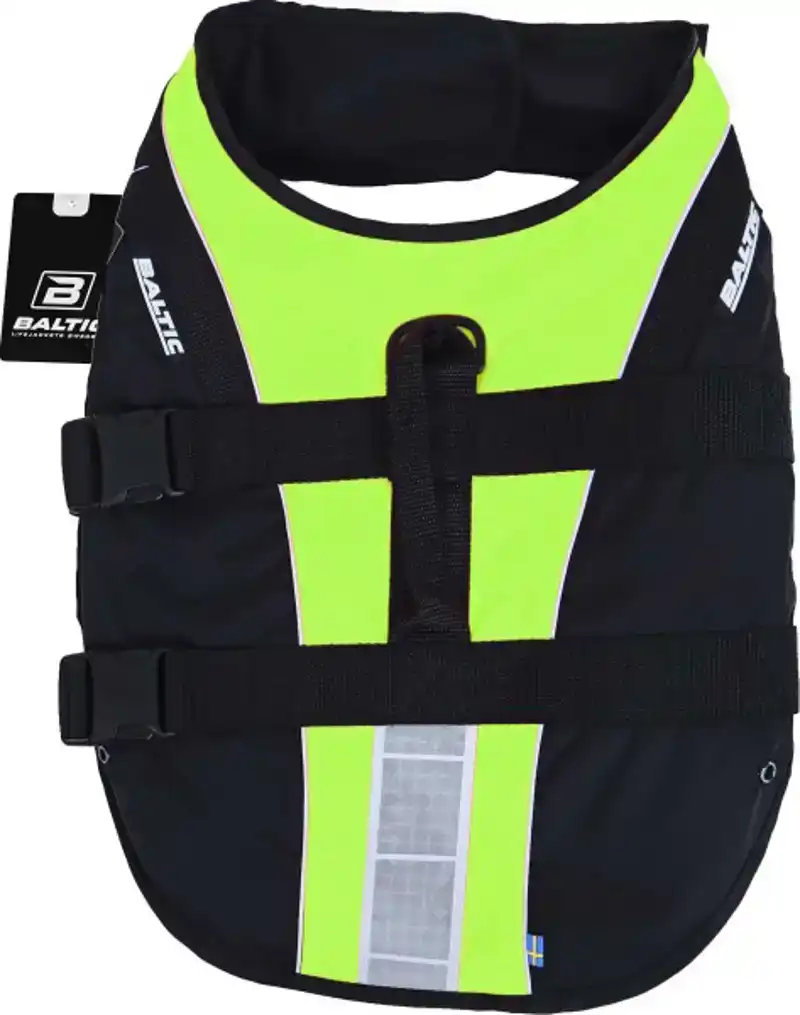 BALTIC HONDENZWEMVEST MASCOT XL GEEL/ZWART
