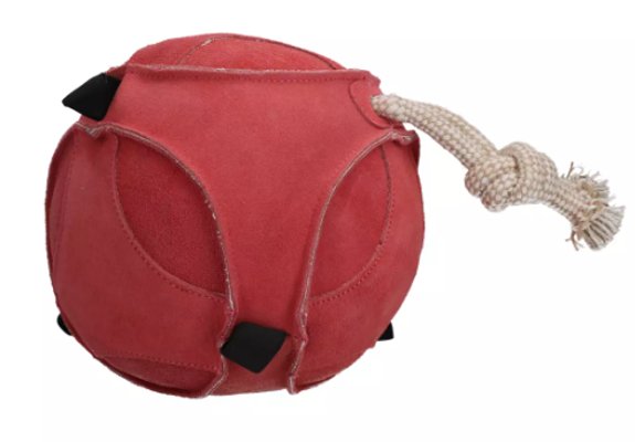 EXCELLENT HORSE FUN PLAY BALL SUEDE ROZE