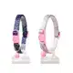 DUVO+ KATTENHALSBAND BOLLETJES BLAUW/BEIGE