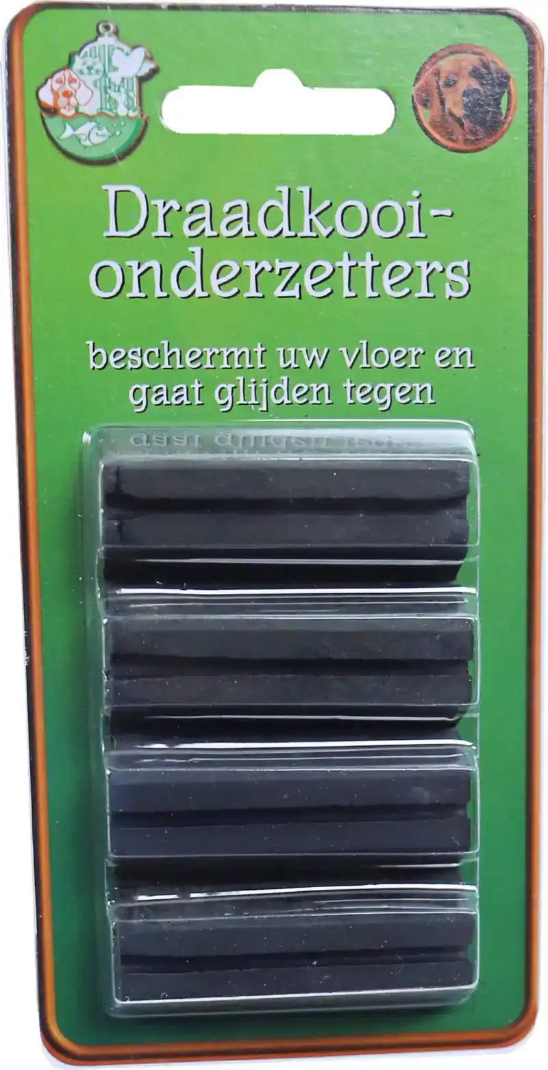 RUBBEREN VOETJES VOOR HUISKENNEL/BENCH