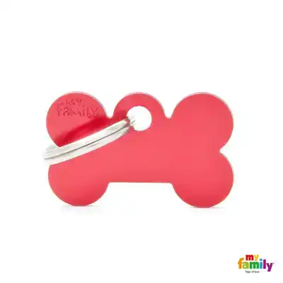 PENNING SMALL BONE ALUMINIUM RED L000012296