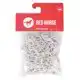RED HORSE INVLECHT ELASTIEKJES WIT