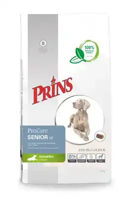 PRINS GRAANVRIJ DOG SENIOR FIT 12 KG