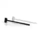 ZITSTOKJES MET HOUDER WIT 22CM 2X