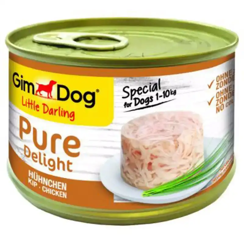 GIMDOG LITTLE DARLING PURE DELIGHT KIP 150 GRAM LITTLE DARLING