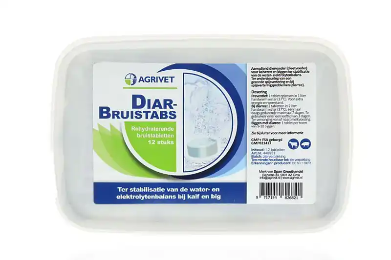 DIAR-BRUISTABS AGRIVET 12 STUKS