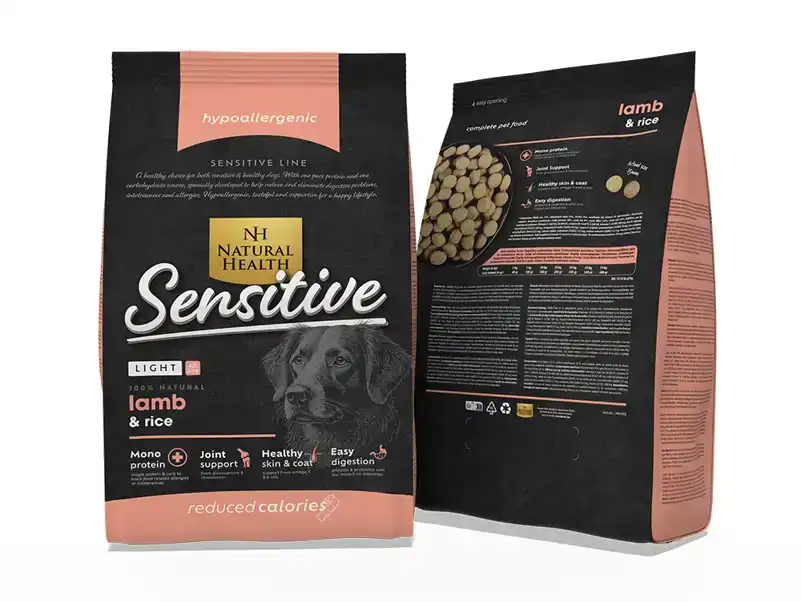 NATURAL HEALTH DOG LAMB & RICE REDUCED (1.75 KG.)