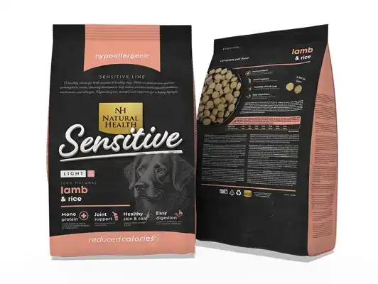 NATURAL HEALTH DOG LAMB & RICE REDUCED (1.75 KG.)