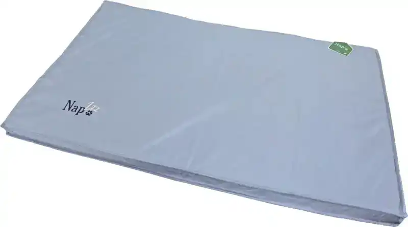 NAPZZZ BENCHKUSSEN WATERAFSTOTEND GRIJS 120X74X5 CM