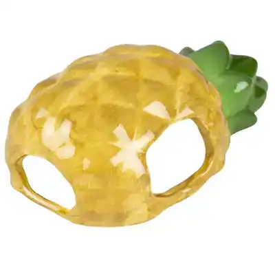 DUVOPLUS KNAAGDIERENHUIS STONE PINEAPPLE 14 CM