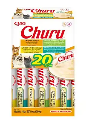INABA CHURU MULTIPACK BOX CHICKEN 20ST