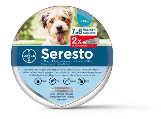 SERESTO VLOOIENBAND KLEINE HOND 2 ST