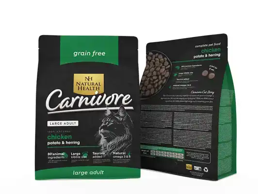 NATURAL HEALTH CAT CARNIVORE LARGE BITE (2 KG)