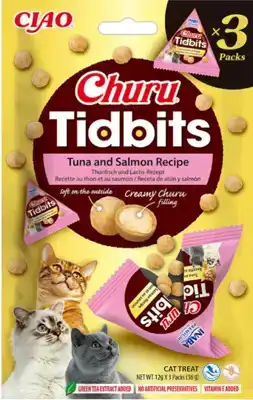 INABA CHURU TIDBITS TUNA AND SALMON 3ST