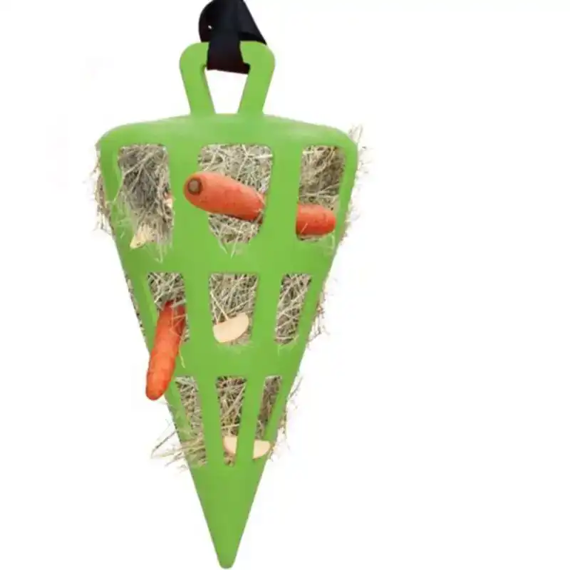 HAY SLOWFEEDER FUN AND FLEX 22 CM GROENE WORTEL