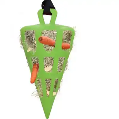 HAY SLOWFEEDER FUN AND FLEX 22 CM GROENE WORTEL