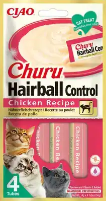 INABA CHURU HAIRBALL CHICKEN RECIPE 4ST