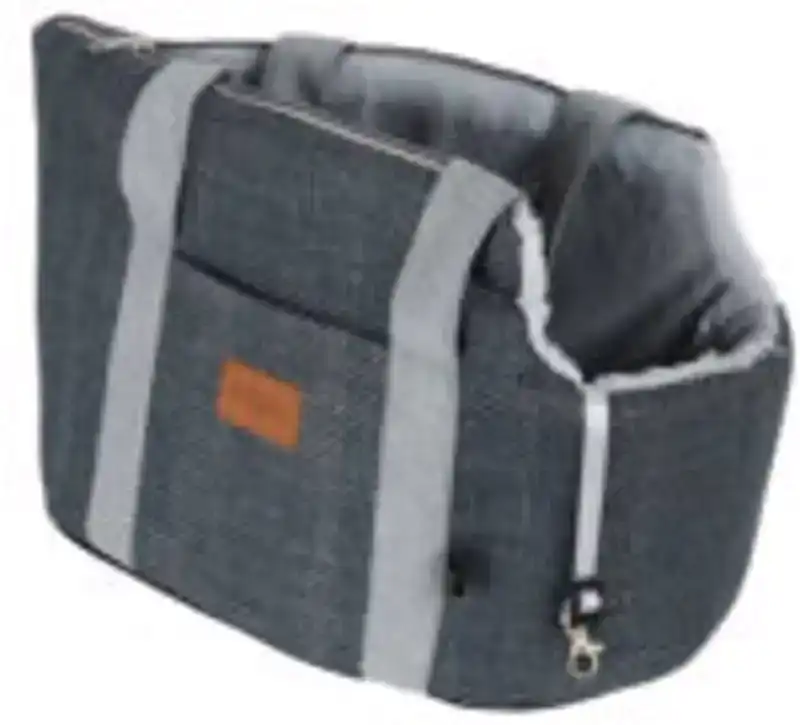 BOONY DRAAGTAS LINNENLOOK 46CM GRIJS