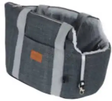 BOONY DRAAGTAS LINNENLOOK 46CM GRIJS