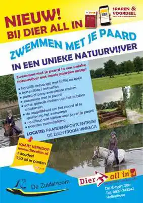 CADEAUSHOP ZWEMMEN MET JE PAARD, 750 PUNTEN