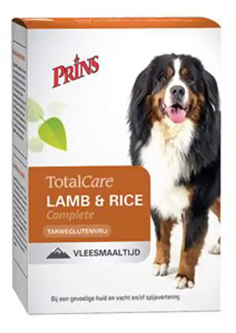PRINS TOTAL CARE LAMB/RICE COMPL 600GR DIEPVRIES