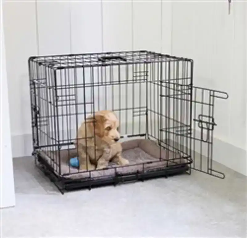 KORTINGSPAKKER HUISKENNEL BUDGET 2-DEURS 92X57X64 CM