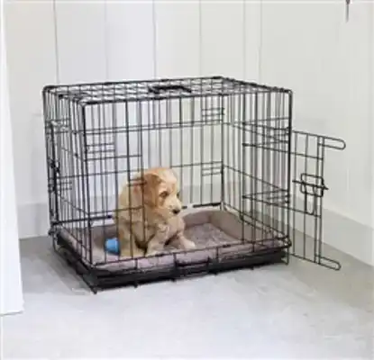 KORTINGSPAKKER HUISKENNEL BUDGET 2-DEURS 92X57X64 CM