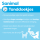SANIMAL TANDDOEKJES 50 STUKS
