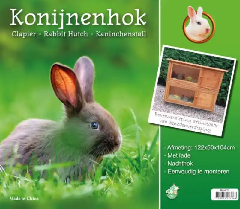 BOON KONIJNENWONING MET REN OP POTEN