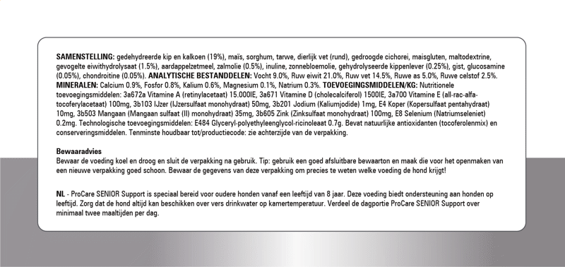 PRINS PROCARE SENIOR 3 KG