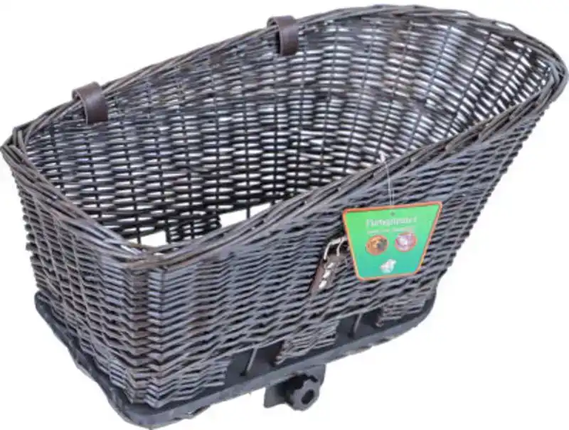 FIETSMAND RIET 42/57CM+REK GRIJS
