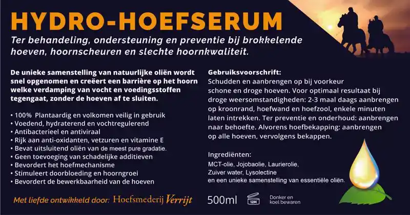 HYDRO HOEFSERUM 500 ML