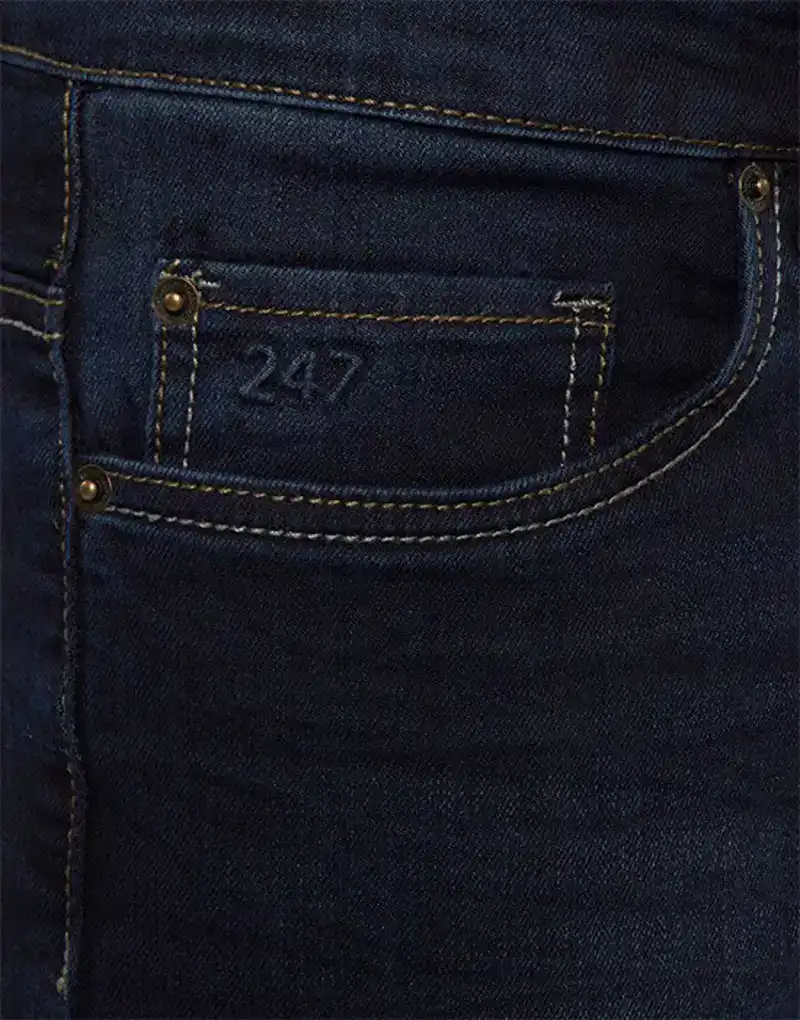 PALM SLIM S08 SAND BLASTED DARK BLUE L34/W27