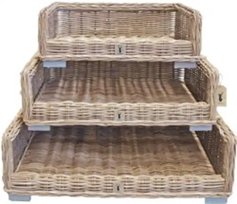 EST 1941 ROTAN BED 100X70CM