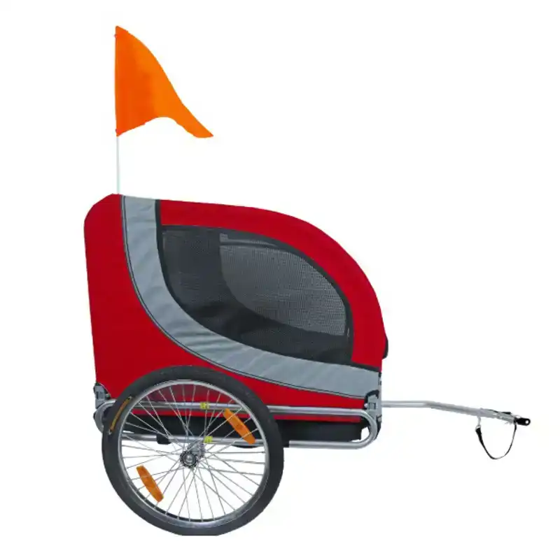 FIETSKAR MAXI RUN ROOD/GRIJS